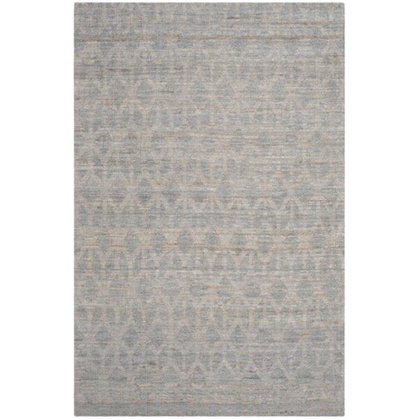 Safavieh Cape Cod Hand Woven Rectangle Rug- Grey - Gold- 4 x 6 ft. CAP415A-4 - main